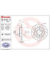 BREMBO 08.9136.1X Тормозной диск