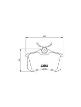 BREMBO P68024 Колодки дисковые 4 шт