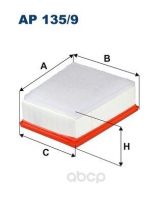 FILTRON AP 135/9 Фильтр воздушный