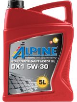 Моторное масло ALPINE 0101662 DX1 5W-30 5л