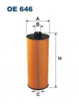 FILTRON OE 646 Фильтр масляный