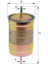 Hengst H135WK Фильтр топливный