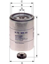 Hengst H70WK03 Фильтр топливный