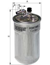 Hengst H341WK Фильтр топливный