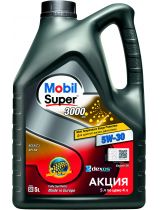 Моторное масло MOBIL 156156 Super 3000 XE 5W-30 5л