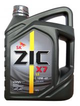 Моторное масло ZIC 162620 X7 LS SYNTETIC SN/CF 10W-40 4л