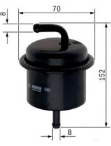 BOSCH F 026 403 755 Фильтр топливный