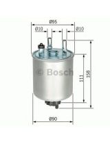 BOSCH F 026 402 082 Фильтр топливный