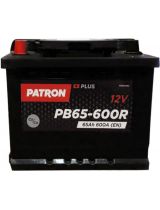 Patron PB65-600L Аккумулятор PLUS PB65-600L (65 А/ч)