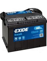 EXIDE Аккумулятор Excell EB608 640А (60 А/ч)