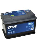 EXIDE Аккумулятор Excell EB712 670А (71 А/ч)