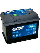 EXIDE Аккумулятор Excell EB602 540А (60 А/ч)