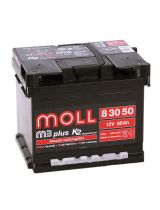 MOLL Аккумулятор M3 plus K2 83050 420А (50 А/ч)