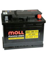 MOLL Аккумулятор Kamina start 562 020 052 520А (62 А/ч)