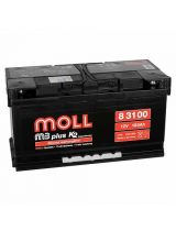 MOLL Аккумулятор M3 plus K2 83100 850А (100 А/ч)