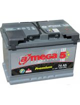A-mega Аккумулятор Premium 6СТ-75-А3 R low 720А (75 А/ч)