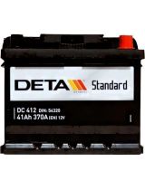 DETA DC412 Аккумулятор DETA STANDARD DC412 (41 А/ч)