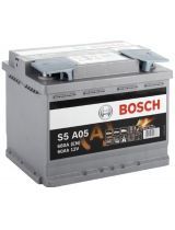 BOSCH 0 092 S5A 050 Аккумулятор S5 AGM 0092S5A050 (60 А/ч)