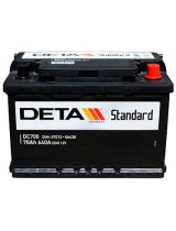 DETA Аккумулятор Standard DC700 640А (70 А/ч)