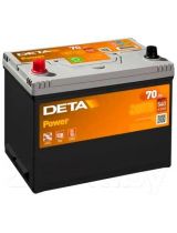 DETA Аккумулятор Power DB705 540А (70 А/ч)