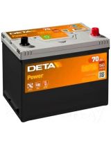 DETA Аккумулятор Power DB704 540А (70 А/ч)