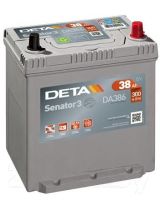 DETA Аккумулятор Senator3 DA386 300А (38 А/ч)