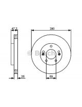 BOSCH 0 092 S50 040 Аккумулятор 0 092 S50 19.5/17.9 (61 А/ч) 600A