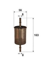Valeo 587008 Фильтр топливный