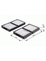 BOSCH 1 987 432 159 Фильтр салонный