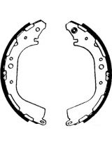 AP 07040 Колодки барабанные задние