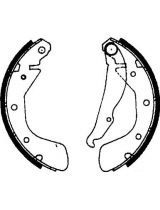 AP 06800 Колодки барабанные задние