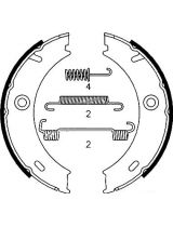 AP 07969 Колодки барабанные задние