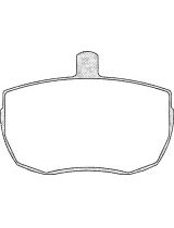 AP 05P140 Колодки дисковые передние