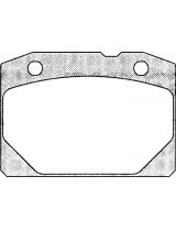 AP 05P127 Колодки дисковые передние