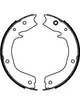 AP 09850 Колодки барабанные