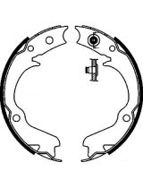 AP 08360 Колодки барабанные задние