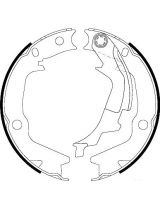 AP 09430 Колодки барабанные