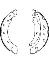 AP 08680 Колодки барабанные задние