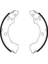 AP 08870 Колодки барабанные задние