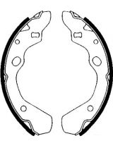 AP 05800 Колодки барабанные задние