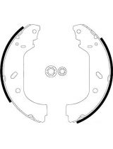 AP 07150 Колодки барабанные задние