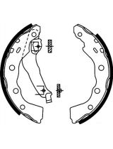 AP 07740 Колодки барабанные задние