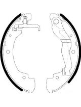 AP 06910 Колодки барабанные задние