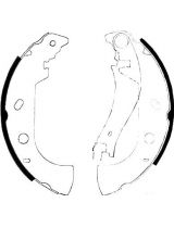 AP 07250 Колодки барабанные задние