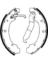 AP 06740 Колодки барабанные задние