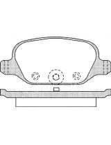AP 05P872 Колодки дисковые задние
