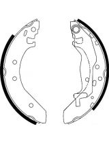 AP 06040 Колодки барабанные задние