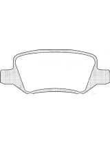 AP 05P850 Колодки дисковые задние