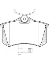 AP 05P634 Колодки дисковые задние
