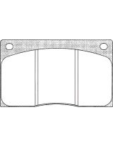 AP 05P386 Колодки дисковые передние